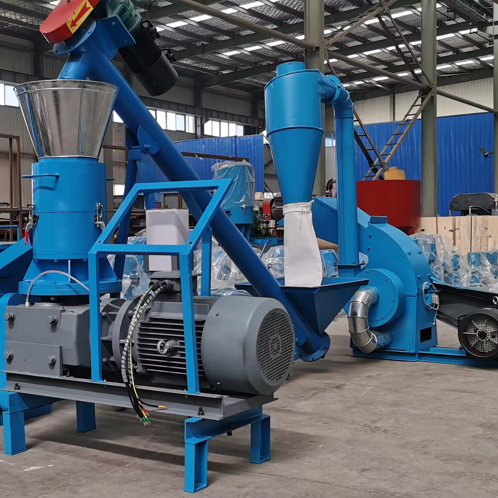 manufacturer, supplier, and exporter of high-quality wood pellet machine